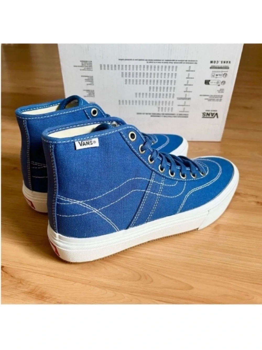 Vans Crockett High Decon Canvas Shoe Women Size 8.0 US Mens Size 6.5 US